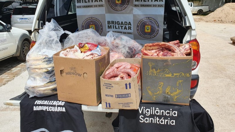 10ª edição da Operação Avante Combate ao Abigeato apreende mais de 800kg de carne irregular