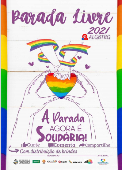 Parada Livre 2021 acontece no domingo (7) no Cidec-Sul 