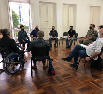 Prefeito Fábio Branco dialoga com representantes do Conselho Municipal da Pessoa com Deficiência