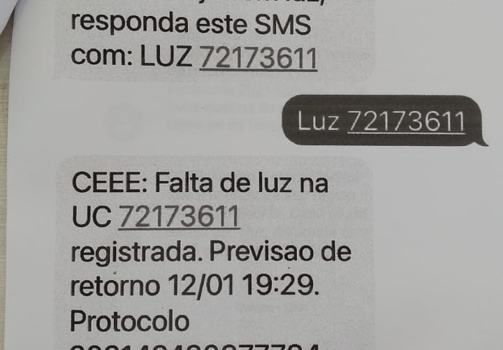 Moradores do Cassino reclamam da falta de energia elétrica