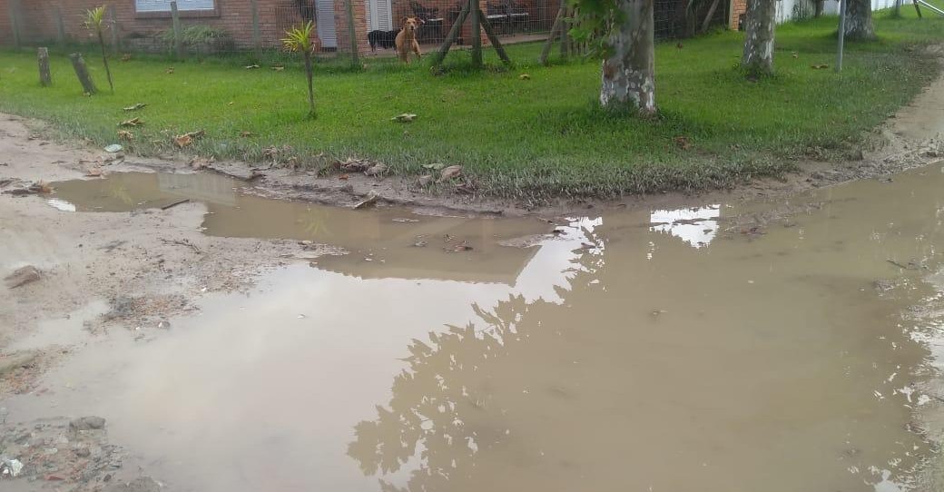 Buracos e alagamentos são registrados no Cassino