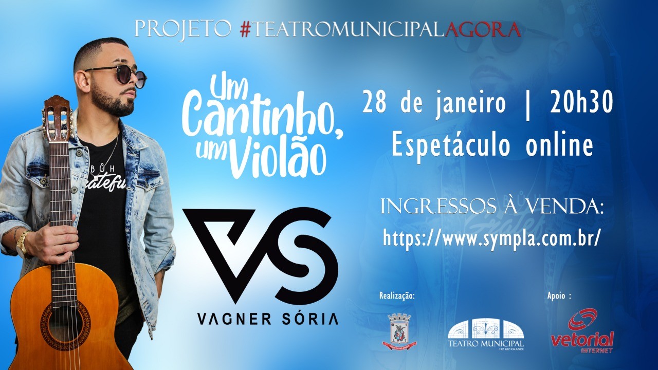 Teatro Municipal terá mais um espetáculo online na próxima quinta-feira (28)