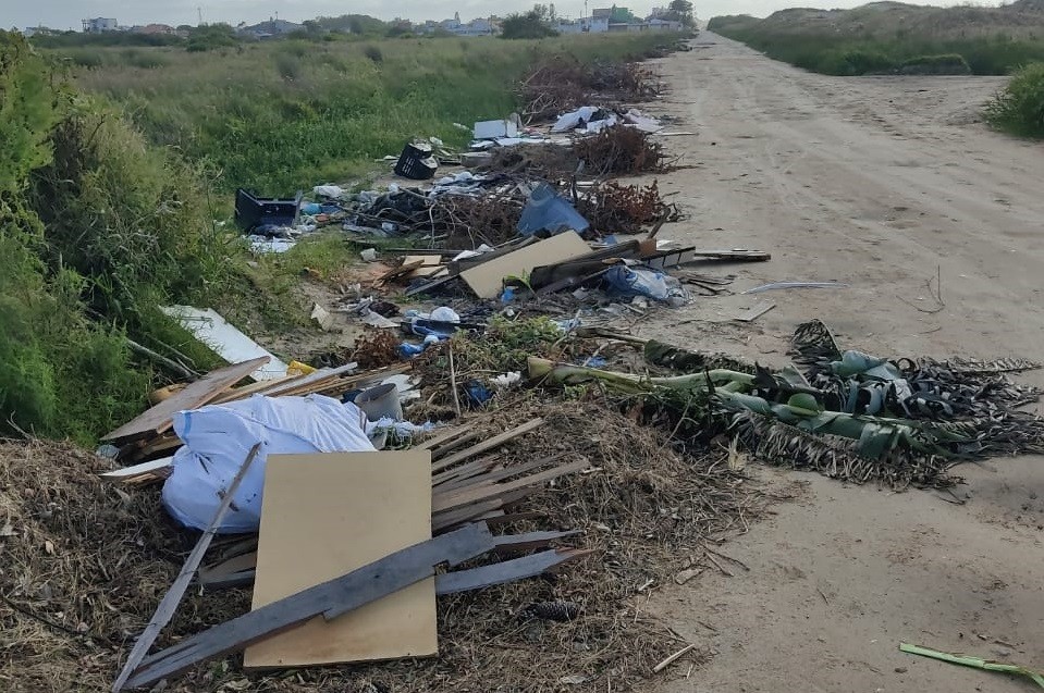 Secretaria do Cassino alerta para o descarte irregular no Campo das Bases