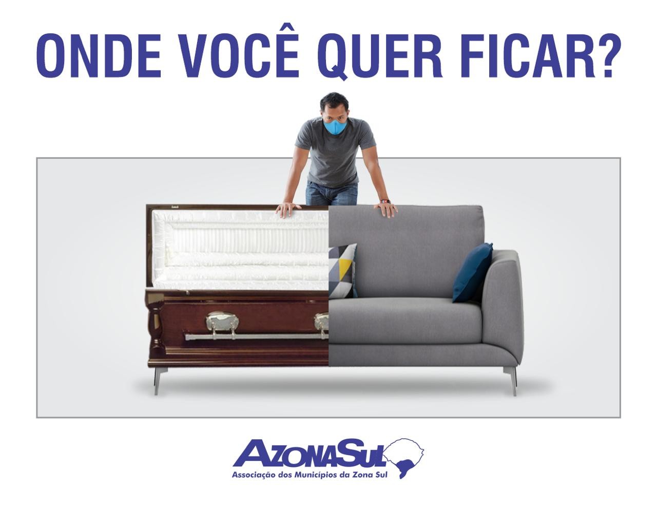 Azonasul lança nova campanha para engajar população no combate à pandemia
