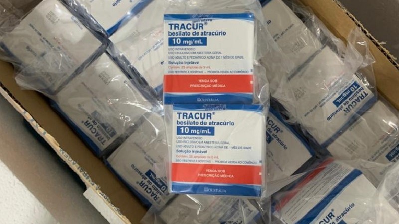 Trinta hospitais gaúchos recebem nova remessa de medicamentos do kit intubação