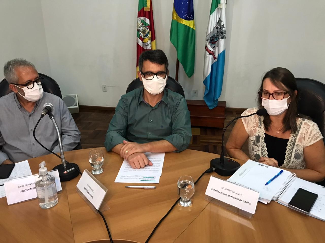 Fábio Branco solicita ao Legislativo Municipal a abertura de linha de crédito para compra de vacinas contra a Covid-19
