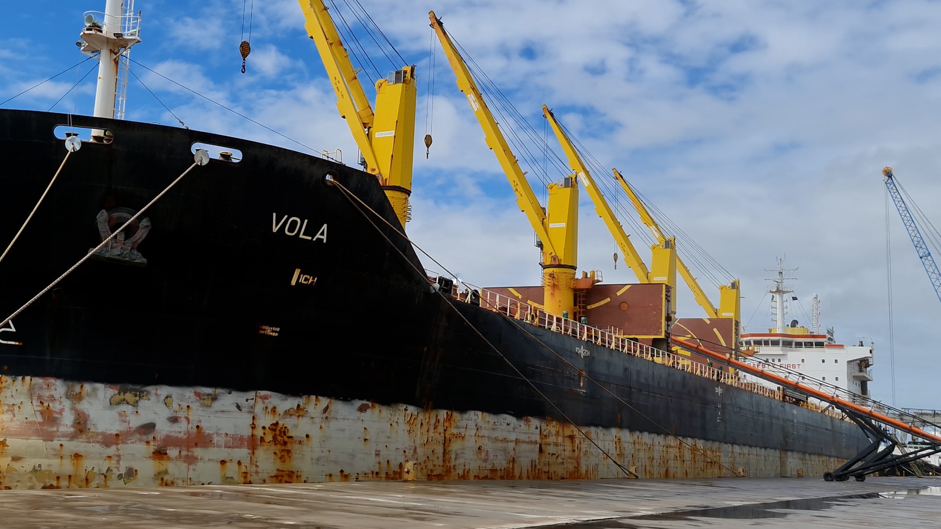 Primeiro Terminal Logístico do arroz inicia a operação de embarque de 27 mil toneladas do grão