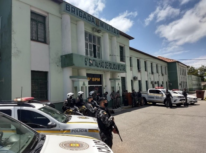 6º BPM comemora aniversário de 85 anos com vacinação de policiais  