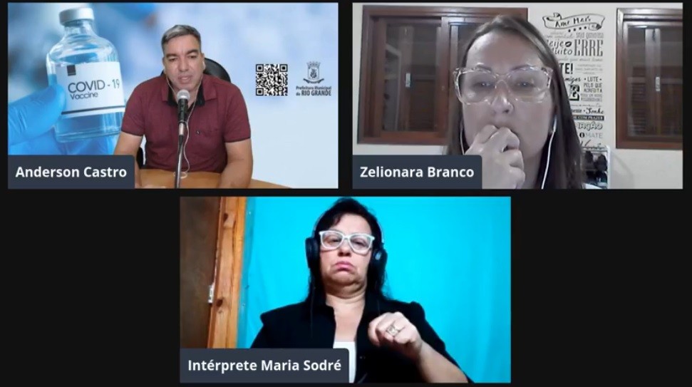 Secretarias de Saúde e Segurança debatem a situação da pandemia em Rio Grande