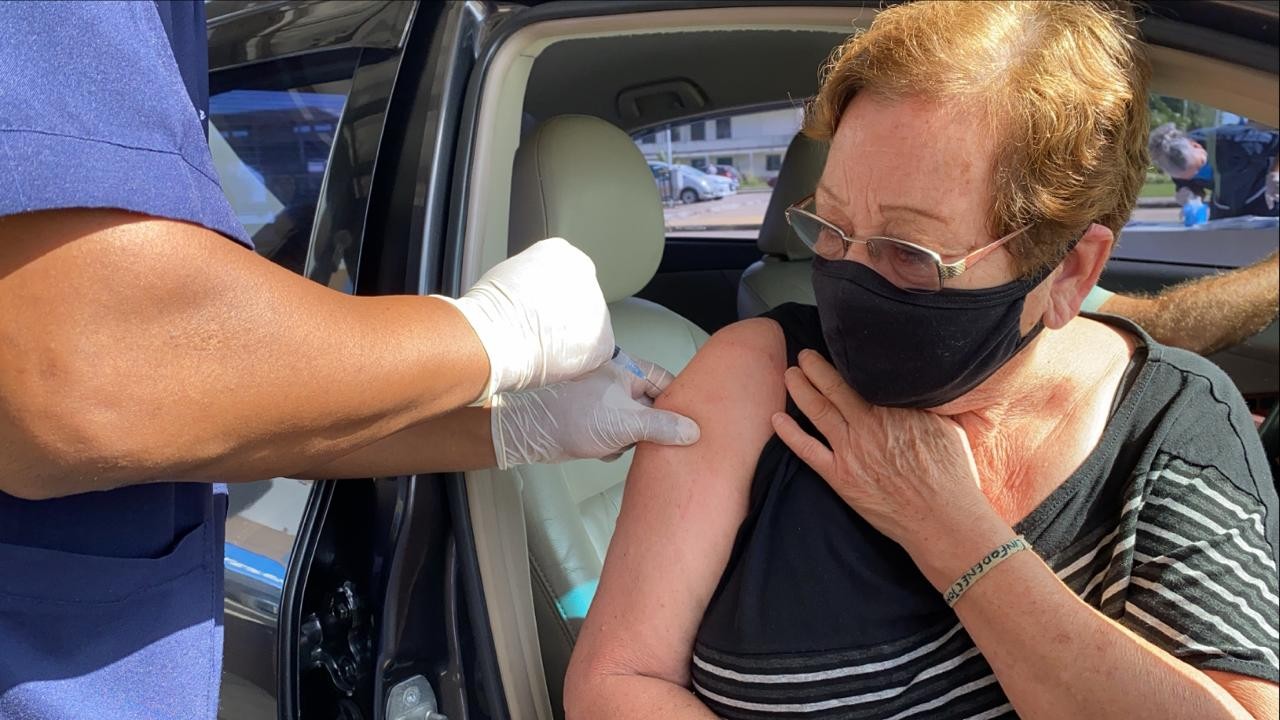 Estado atinge marca de aplicação de 1 milhão de doses de vacinas contra a Covid-19