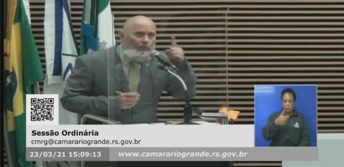 Médico Hugo Cataud (DEM), assume como vereador após afastamento temporário de Júlio Lamim (DEM)