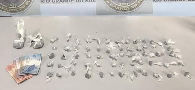 6° BPM prende homem por tráfico de entorpecentes em Rio Grande
