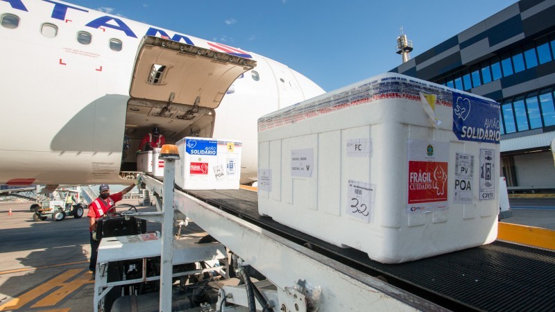 Vacinas encaminhadas para o RS serão utilizadas para ampliar a imunização de pessoas com comorbidades
