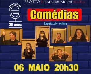 #TeatroMunicipalAgora: Cia Teatral Sobrinhos de Shakespeare apresentará espetáculo nesta quinta-feira (6) 