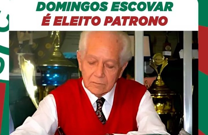 Domingos Escovar é eleito patrono do SC São Paulo