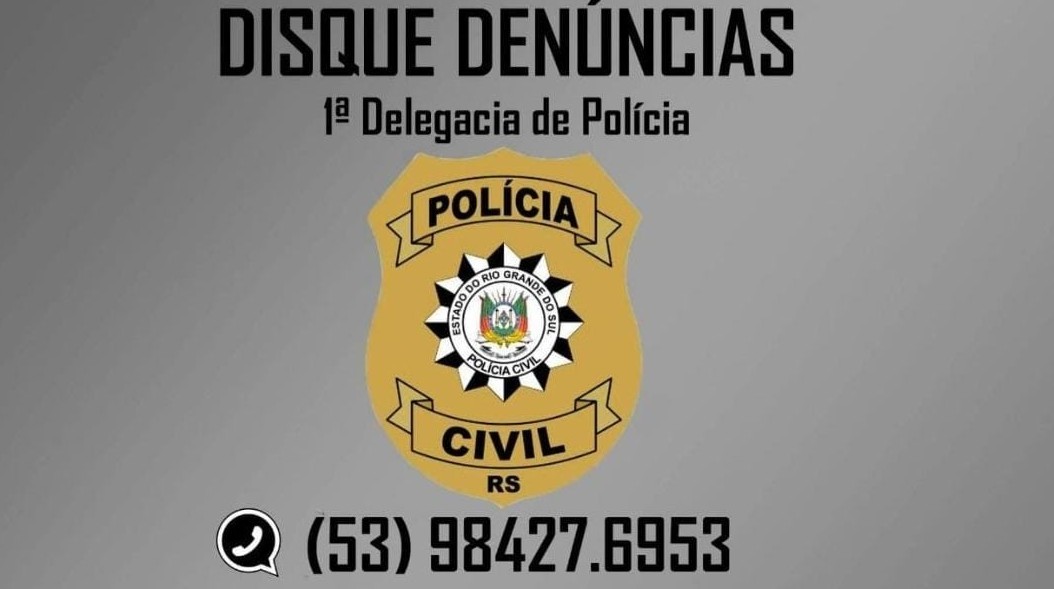 Polícia Civil de Rio Grande divulga serviço de Disque Denúncias