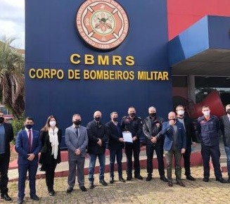 Reativação do 3º Batalhão do Corpo de Bombeiros em Rio Grande foi pauta de reunião em Porto Alegre