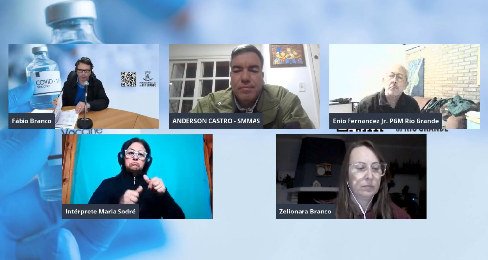 Prefeitura debate novos protocolos durante a Live Semanal na página do Executivo