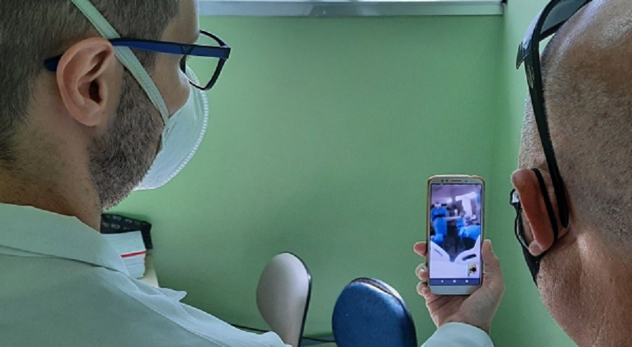 HU-Furg adota visita virtual a pacientes com Covid-19