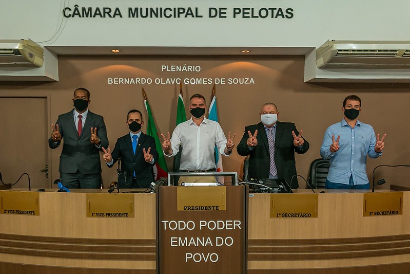Câmara Municipal de Pelotas suspende sessões após vereadores testarem positivo para Covid-19
