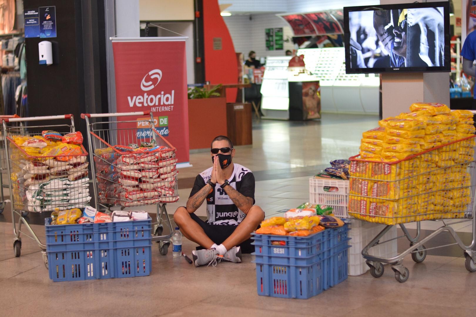 Desafio do Bem arrecadou mais 500 kg de alimentos 