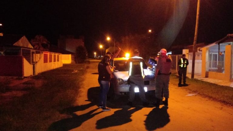 Operação dos agentes de fiscalização encerra festa clandestina no Balneário Cassino