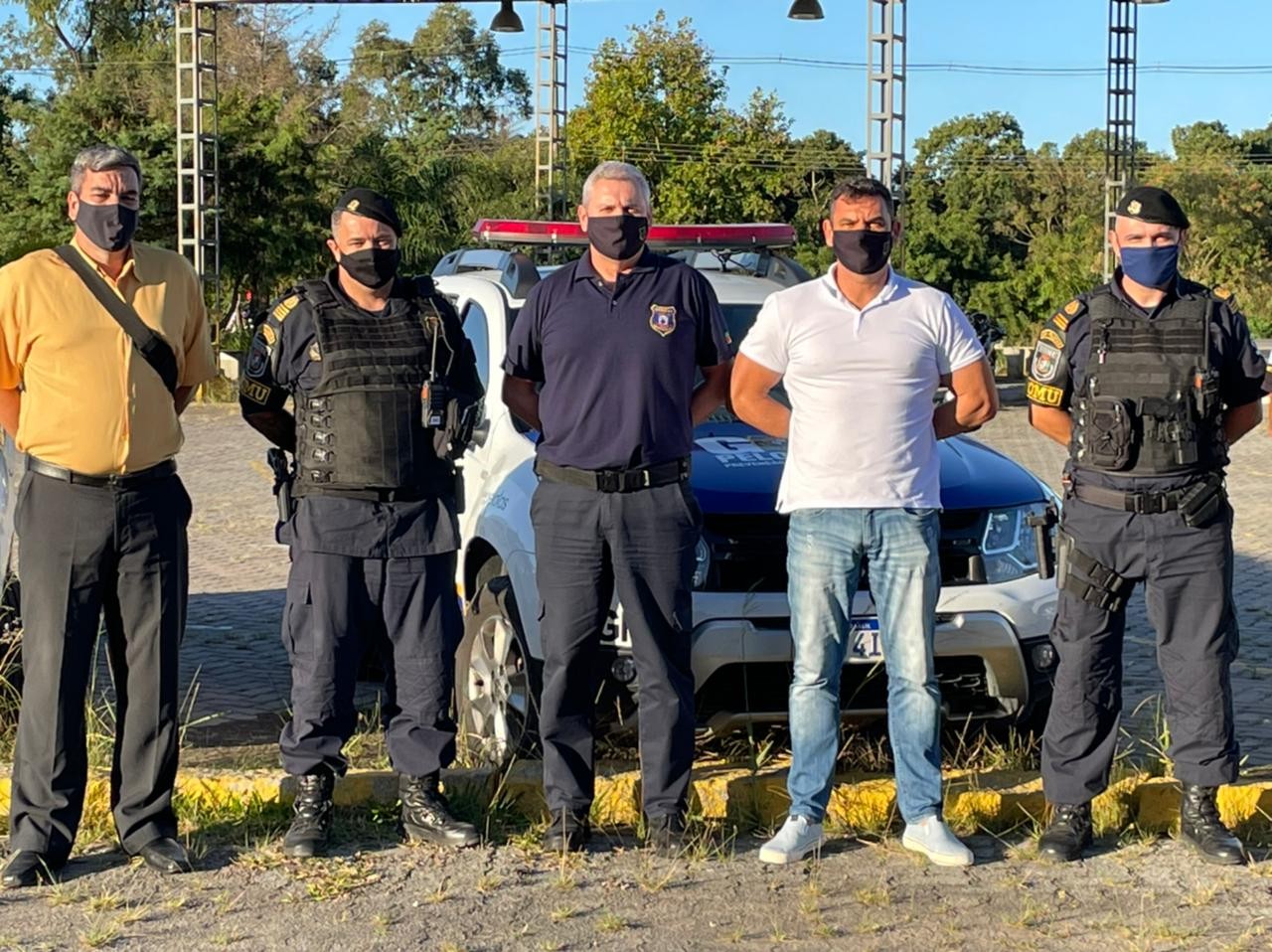 Secretário da SMMAS, Anderson Castro, faz visita a Guarda Municipal de Pelotas e ao CRPO Sul