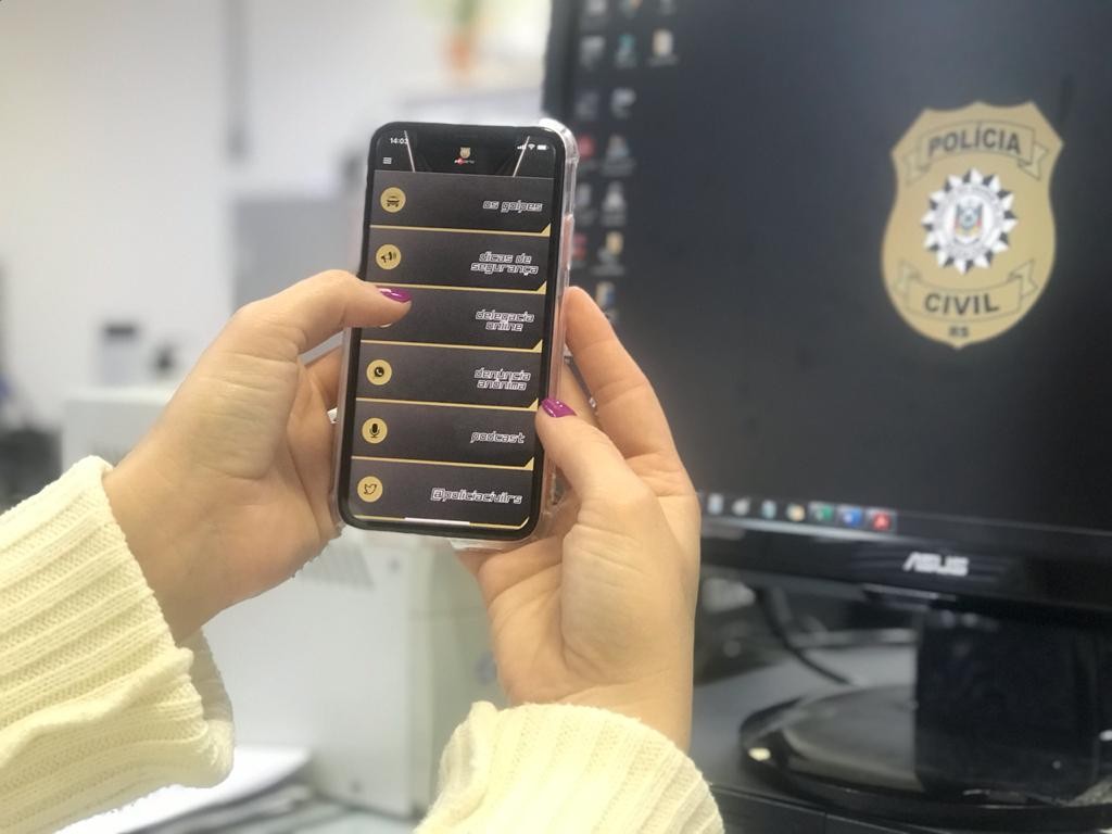 Polícia Civil lança nova versão do aplicativo "PC Alerta", contemplando usuários do sistema iOS
