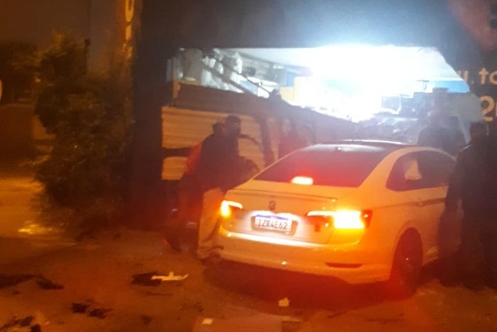 Acidente deixa homem ferido na madrugada desta sexta-feira (2)