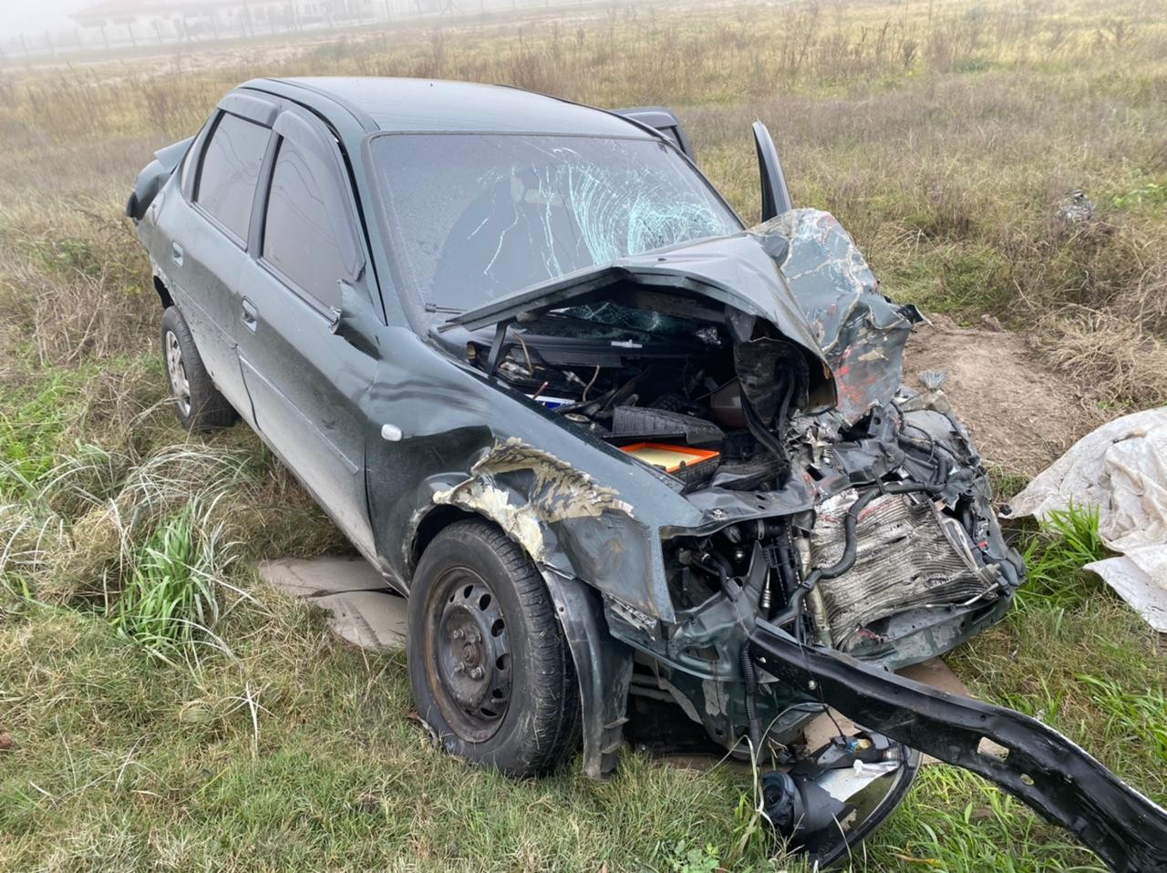 Acidente envolvendo caminhão e carro deixa um ferido na BR-392, em Rio Grande