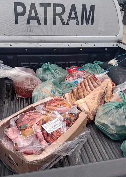 15ª edição da Operação Avante Combate ao Abigeato apreende mais de 440 kg de carne imprópria para consumo