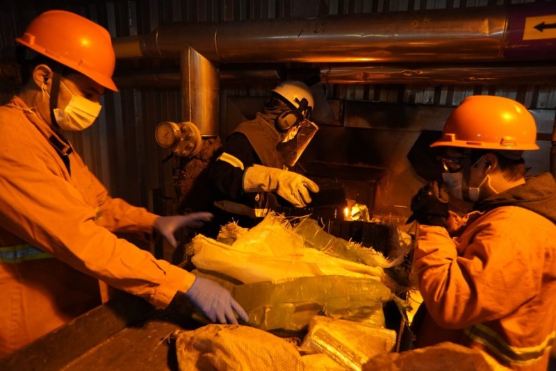  Forças de Segurança incineraram 7,6 toneladas de drogas apreendidas no Rio Grande do Sul