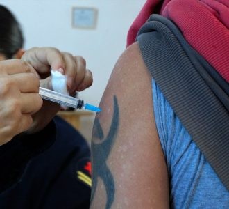 Caminhoneiros têm segunda oportunidade de vacinação contra a Covid-19