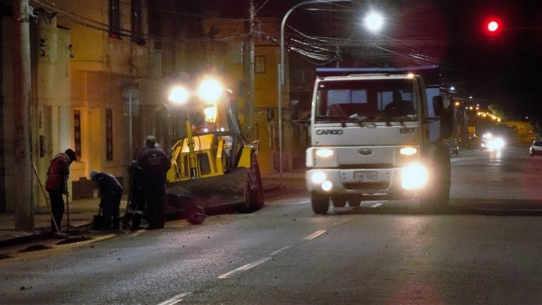 Rio Grande passa a contar com ações de limpeza urbana no período noturno