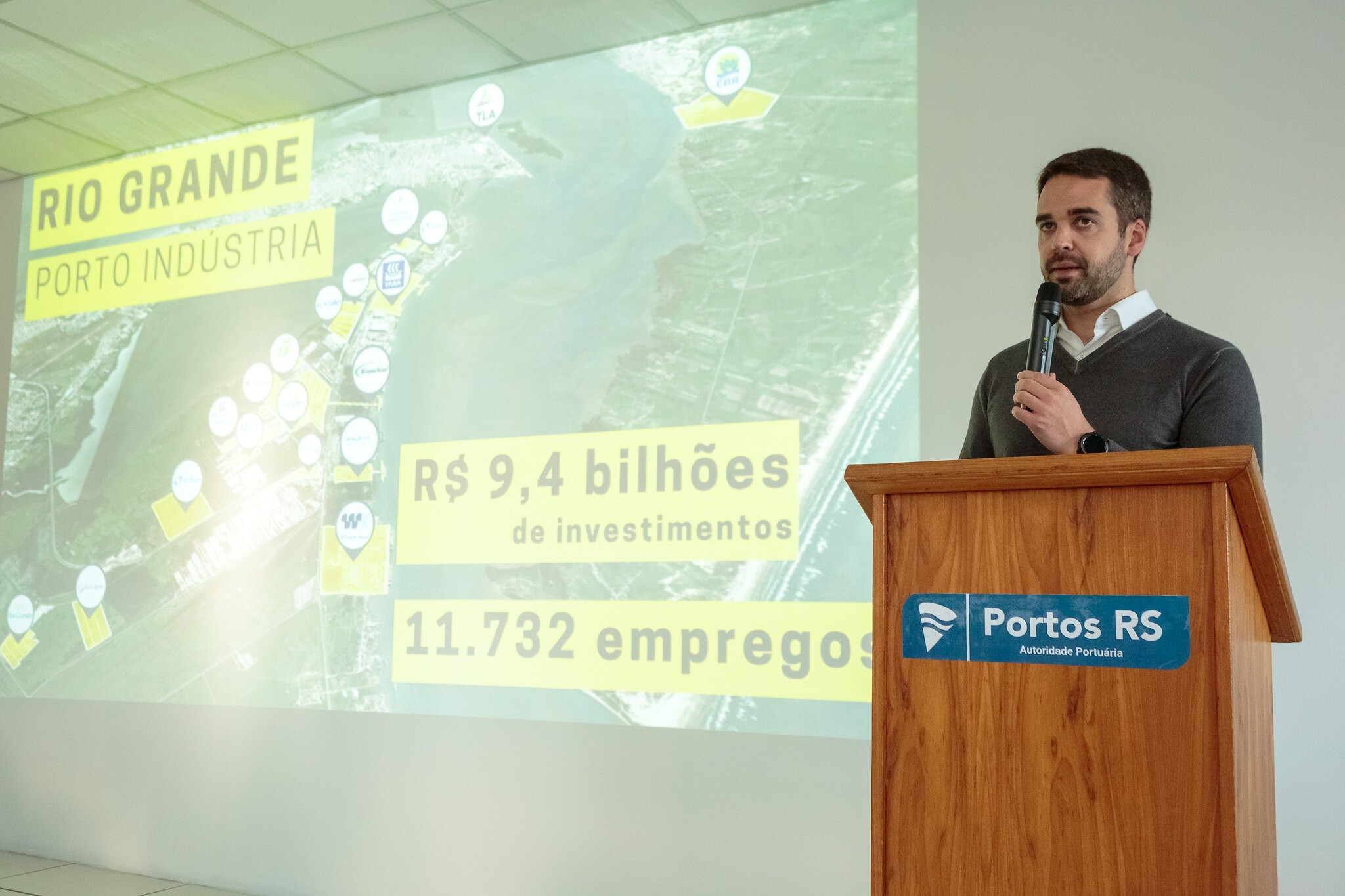 Portos RS apresenta ao governador Eduardo Leite investimentos de R$ 9,4 bilhões no Distrito Industrial de Rio Grande