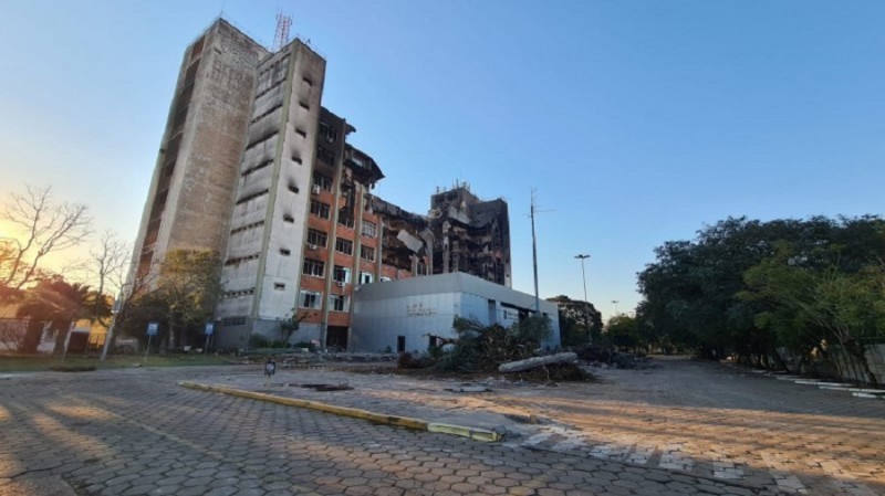 Secretaria da Segurança Pública inicia sindicância para apurar causas do incêndio em sua sede