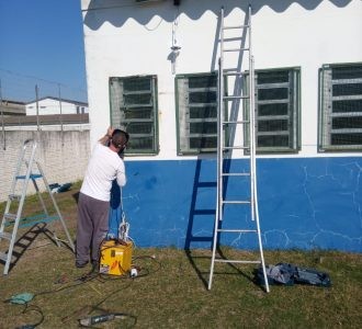 Nove escolas de rede pública municipal passaram por manutenção na última semana