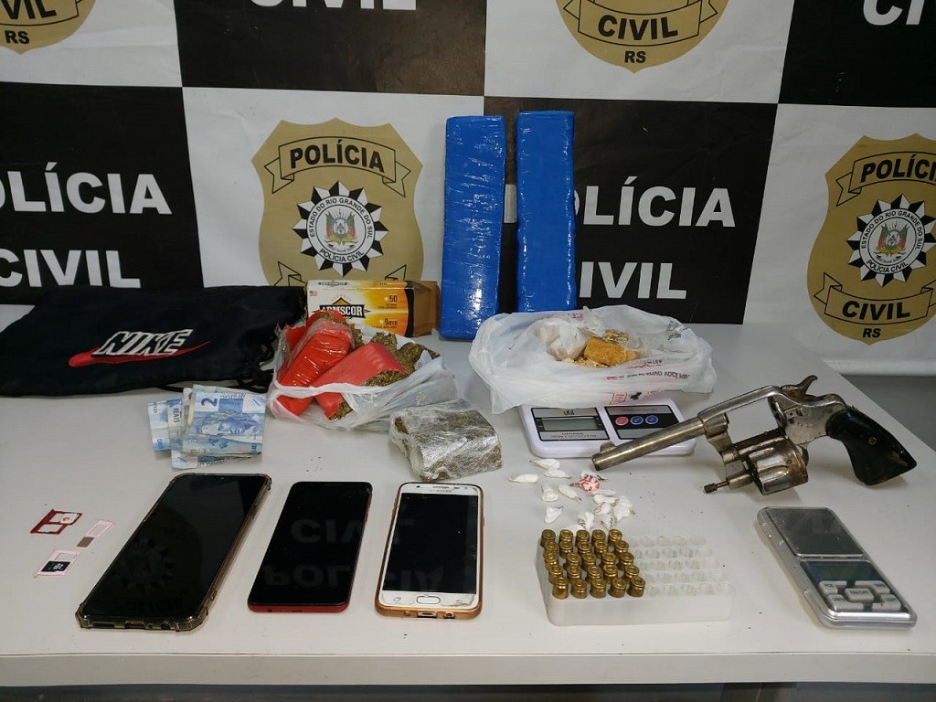Polícia Civil prende dupla durante investigação de homicídio e roubo em Rio Grande