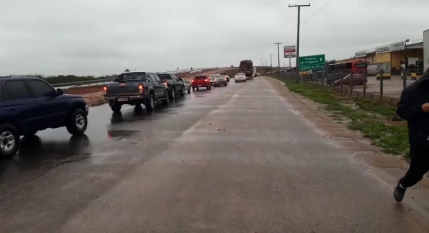 Região Sul conta com quatro pontos de manifestações de caminhoneiros 