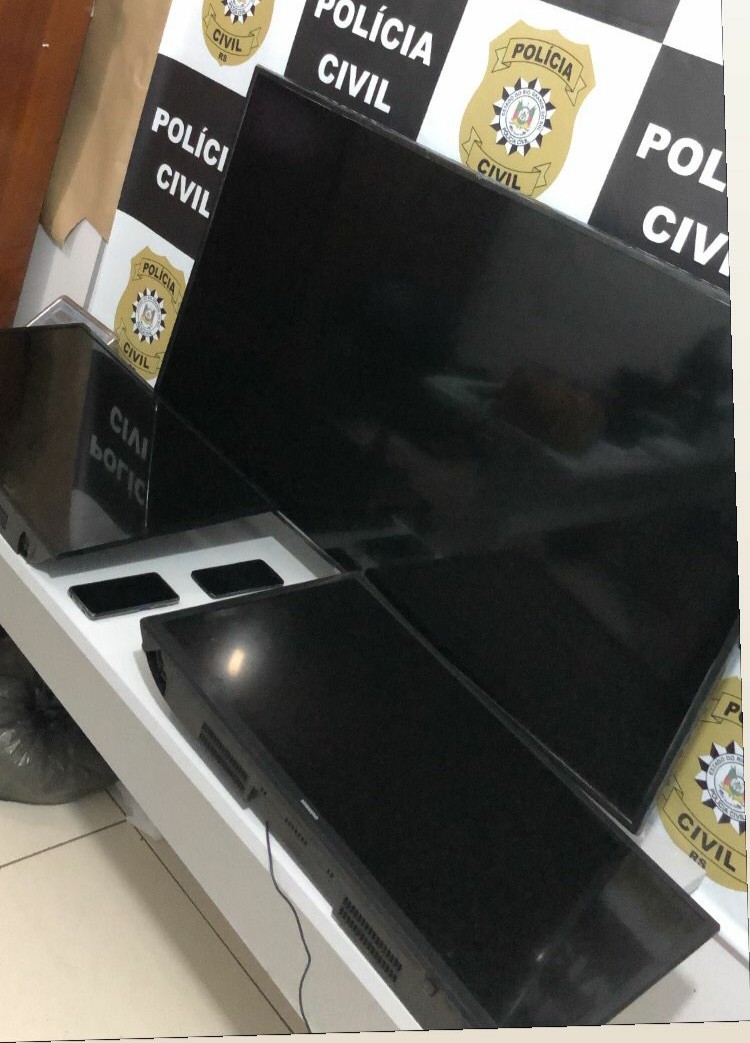 Aparelhos eletrônicos roubados em maio e junho deste ano em Rio Grande são recuperados pela Polícia Civil