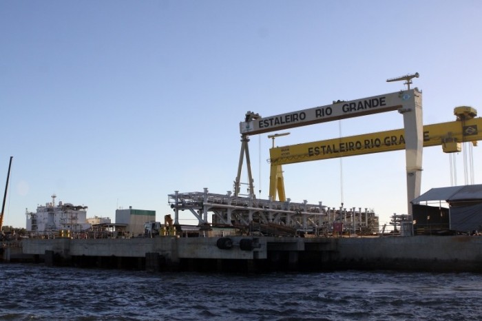 Empresas demonstram interesse de ampliar atividades no Estaleiro Rio Grande
