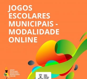 Jogos Escolares 2021 do município serão apresentados de forma online neste mês
