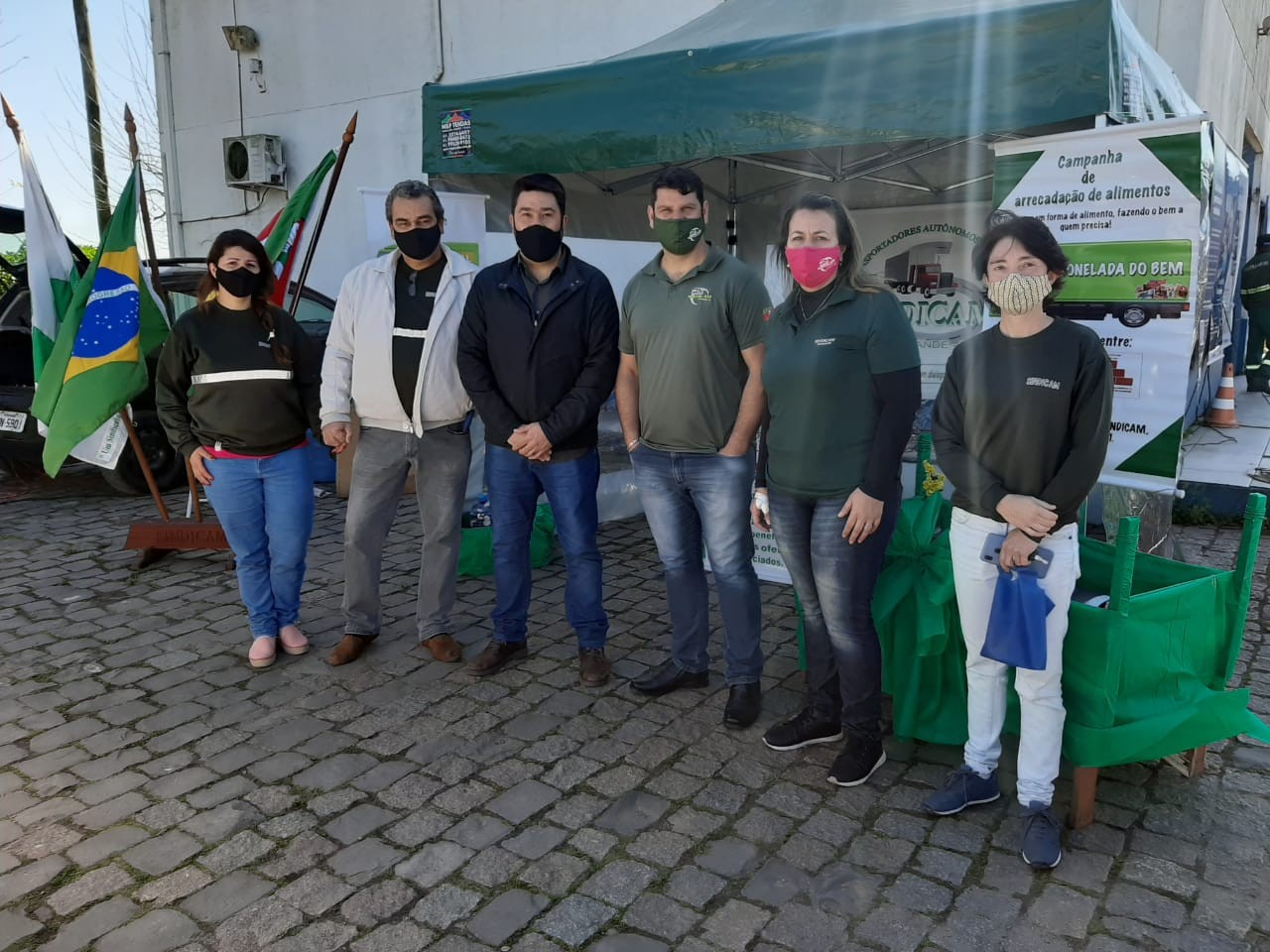 Ação de apoio garante exames e testes de saúde nos caminhoneiros em Rio Grande