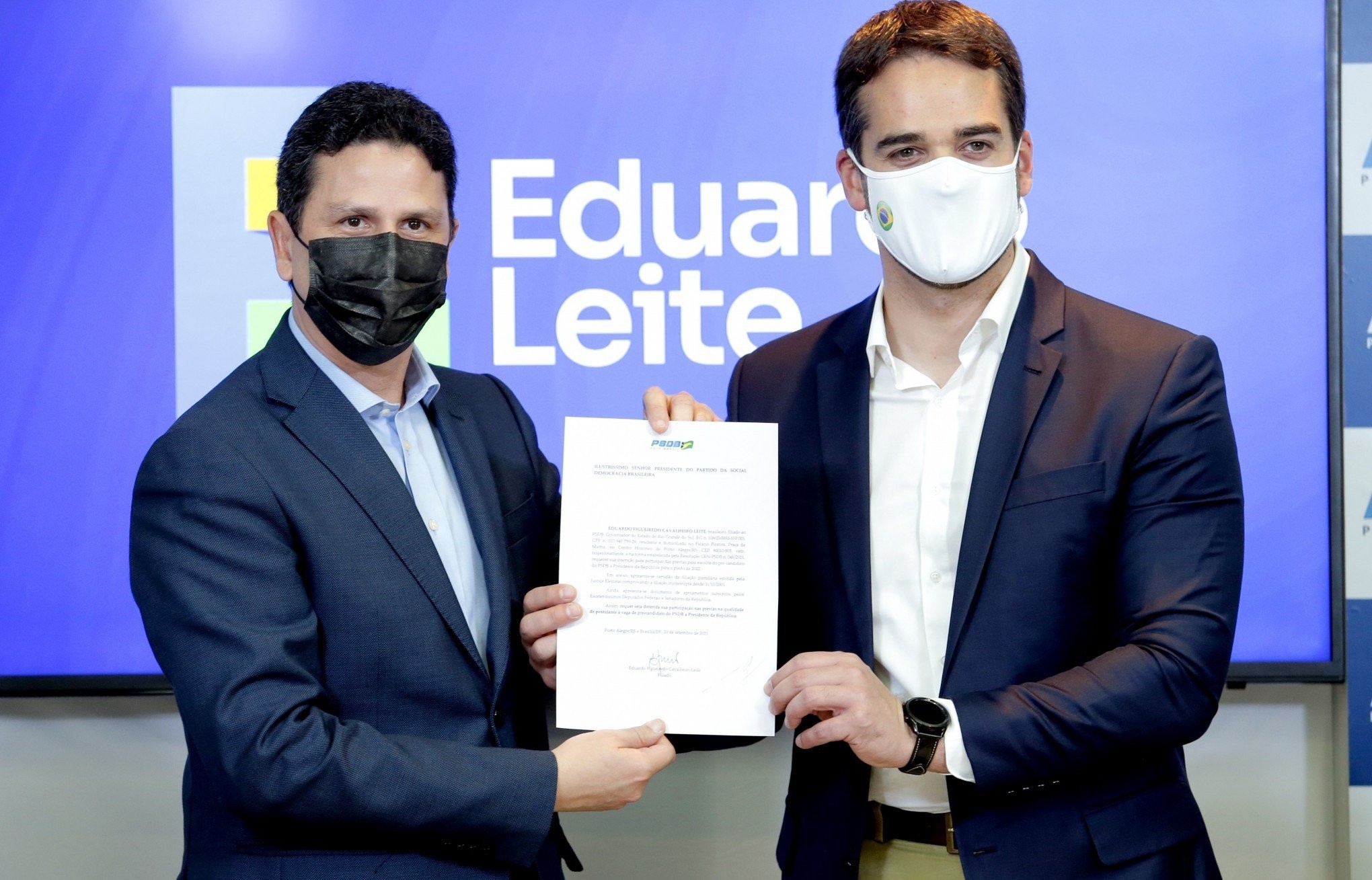 Com candidatura às prévias do PSDB oficializada, Leite minimiza vantagem de Lula e Bolsonaro em pesquisas