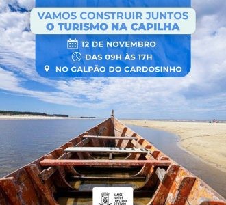 Turismo na Capilha: SMDIT e Sebrae promovem oficina com a comunidade na próxima sexta-feira (12)