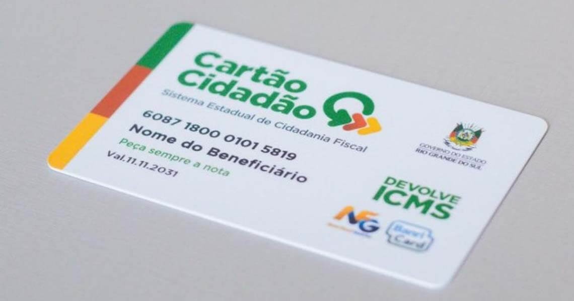 Cartão que possibilita a retirada do Devolve ICMS será entregue a partir da próxima terça-feira (16)