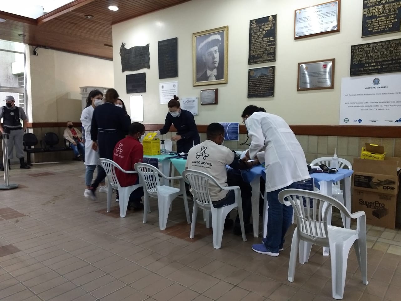 Atividades de prevenção ao Diabetes estão sendo realizadas no HU-Furg até às 17h desta quarta-feira (17)