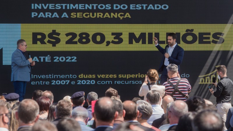 Governo anuncia investimento de R$ 280 milhões na segurança pública gaúcha