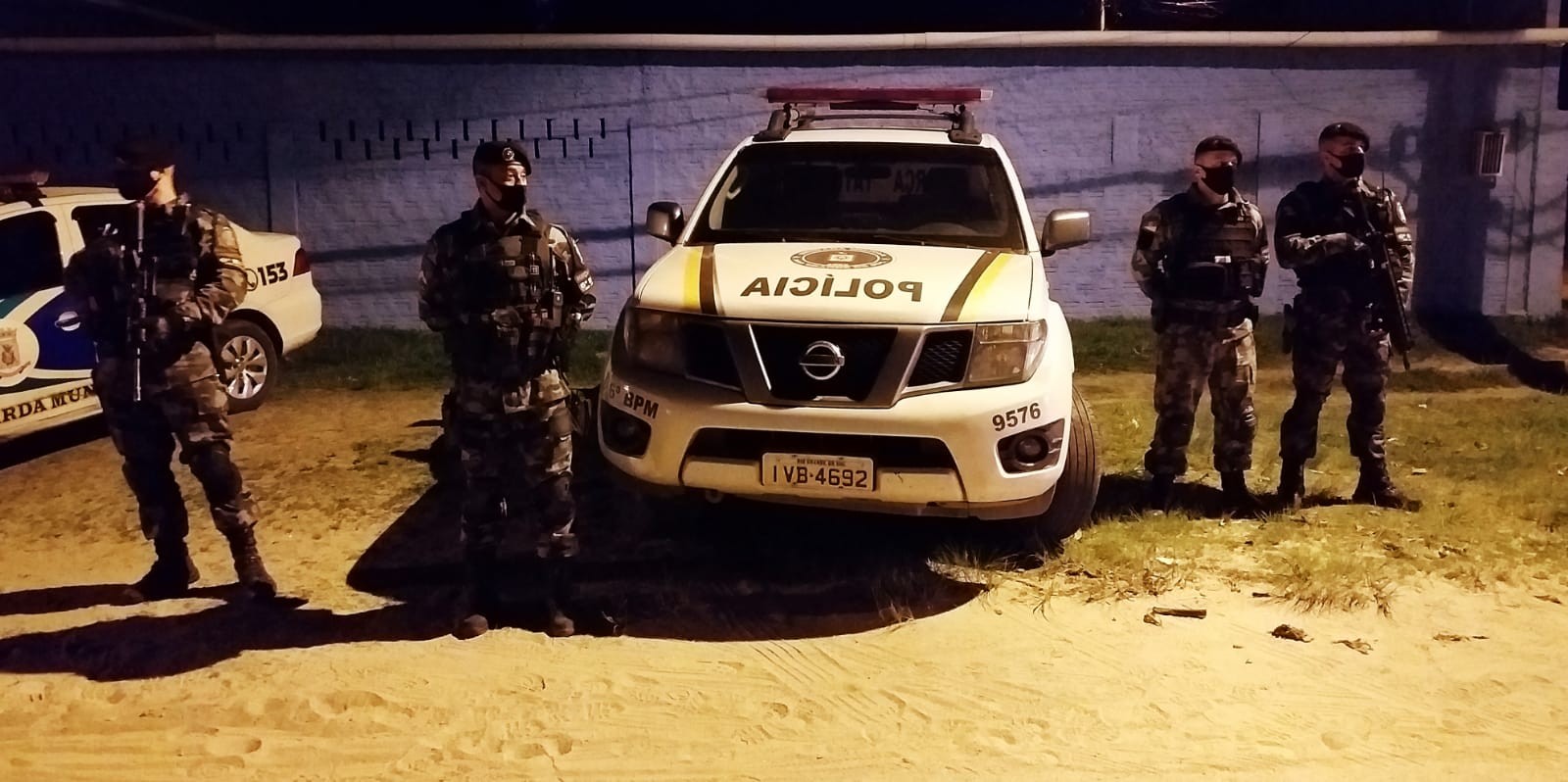 Quatro novas viaturas que serão utilizadas pelo 6º BPM chegam à Rio Grande na terça-feira (26)