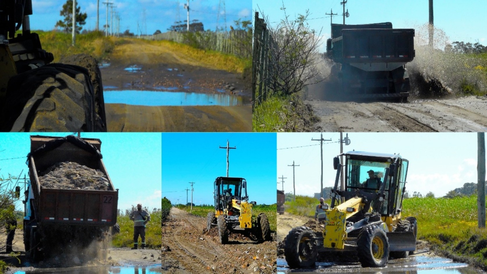 SMZC realiza manutenção de vias e desobstrução de rede pluvial em Rio Grande